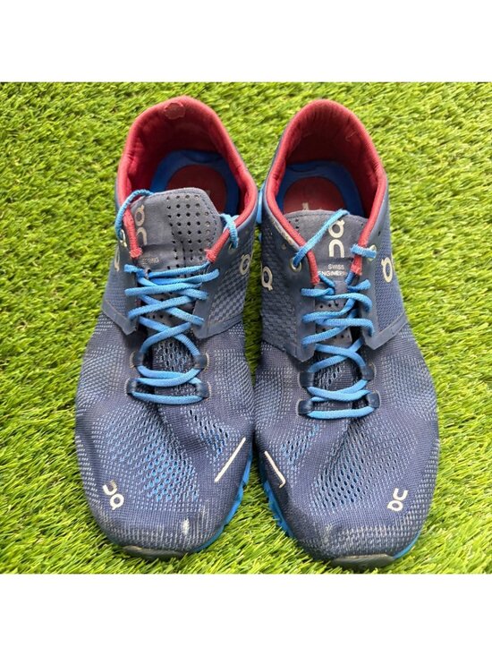 On Cloud X Mens Size 9.5 Navy Blue Athletic Running Walking Shoes Sneakers